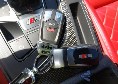 2018 Audi S5 3.0T Premium Plus из США, поврежденный, VIN WAUR4AF56JA117546